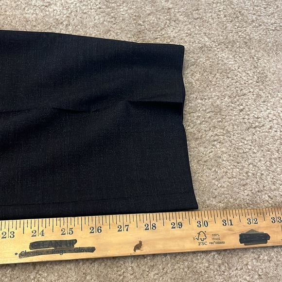 BROOKS BROTHERS Men's Classic Fit Pants Slacks Wool Blend Dark Grey 36x30 - Picture 5 of 9